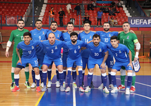 DÇ: Yunanıstan milli komandası (Futzal)  - Azərbaycan milli komandası (Futzal) 0:7