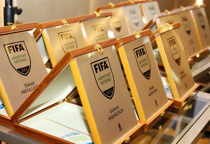 FIFA Referees were presented with the badges (photos)