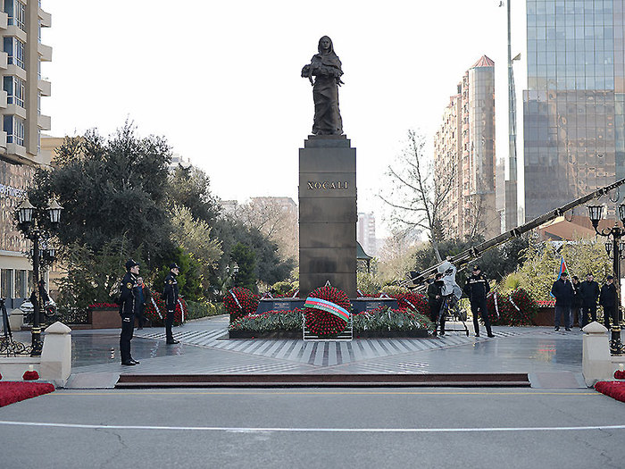 Khojaly victims memorial monument visited (photos)