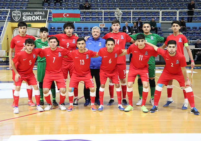 U-19 (Futzal) Fransa yığması ilə qarşılaşıb