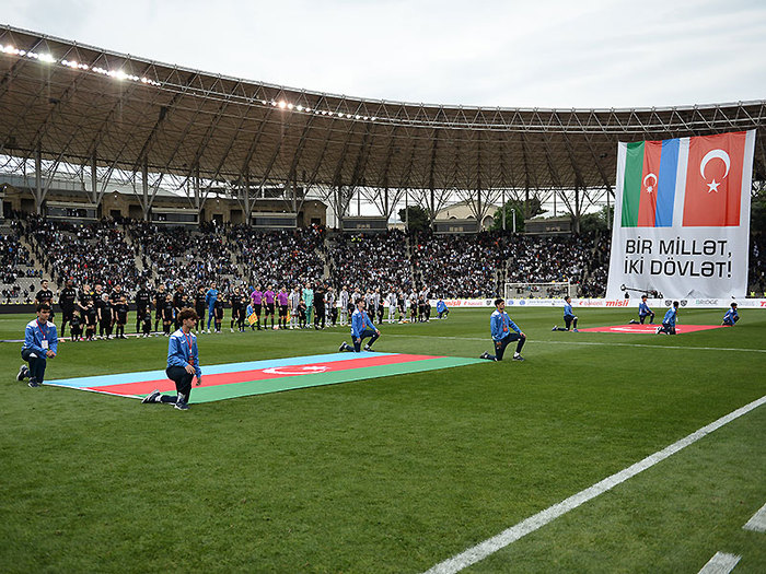 The friendly match Sabah FC vs Beşiktaş J.K was held (photos)