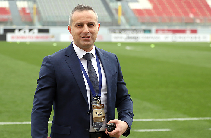 Zaur Hacı-Məhərrəmov Avropa Liqası oyununda