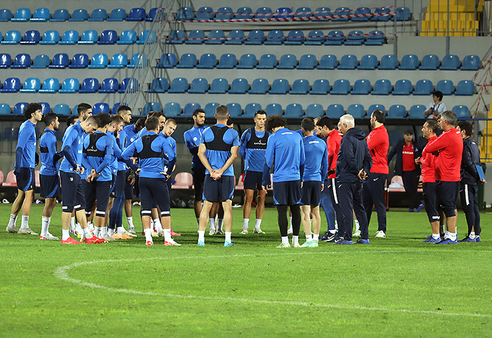  The open for media training session of Azerbaijan national team (photos) 