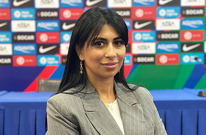 Zumrud Aghayeva was appointed by UEFA
