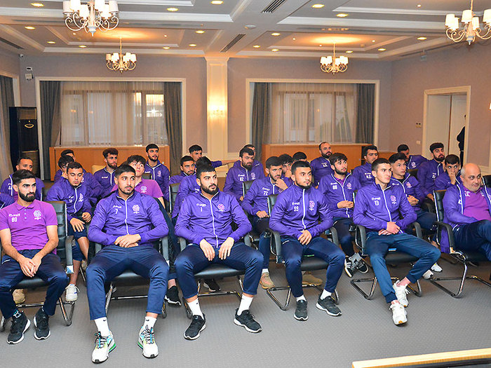 Seminar on Match Fixing for FC Shamakhi (photos)