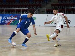 U-19 futsal team played against Morocco (photos)