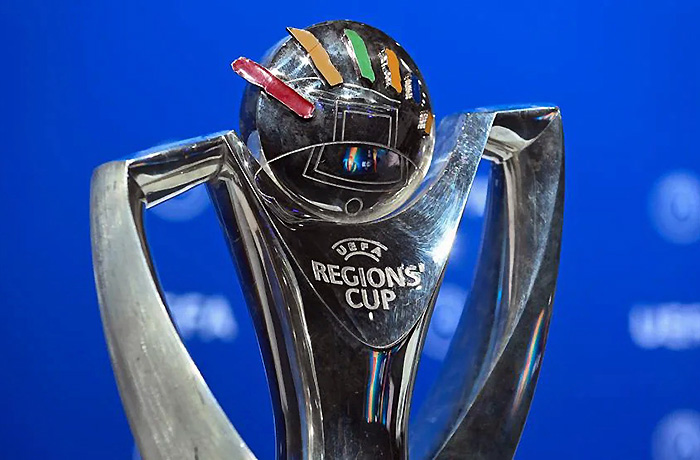 Draw ceremony for UEFA Region Cup  