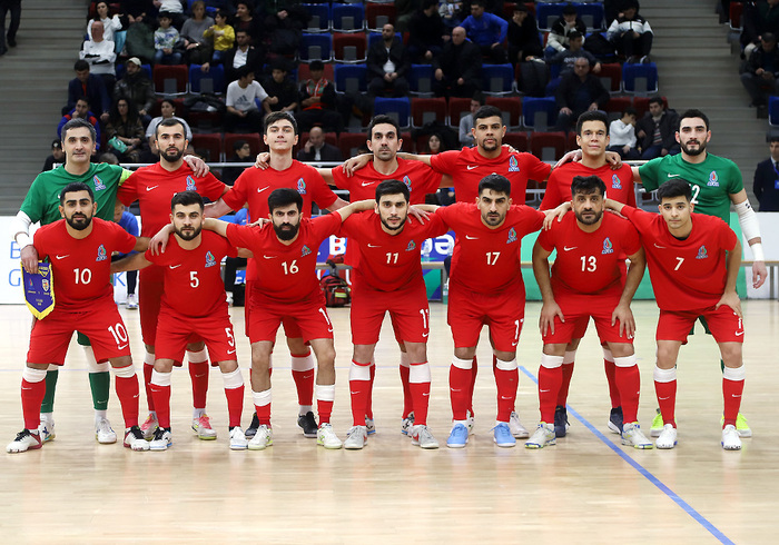 Azerbaijan Futsal team played a draw game (photos) 
