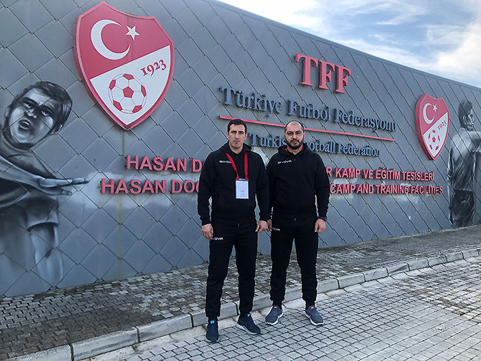 Omar Pashayev and Rahim Hasanov are taking part in the course