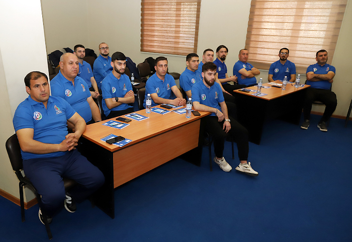 “D” kateqoriyalı məşqçi kurslarına start verilib (fotoreportaj)