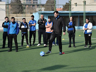 “D” kateqoriyalı məşqçi kursları keçirilir (fotoreportaj)