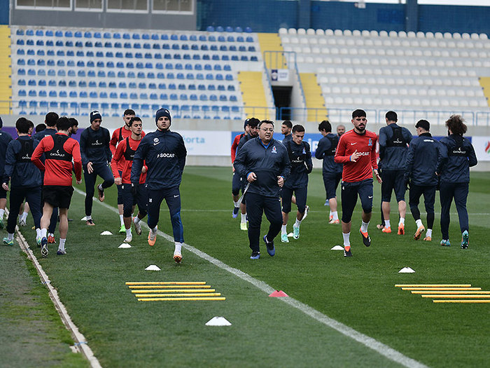 U-21-in mətbuat üçün açıq məşqi (fotoreportaj)