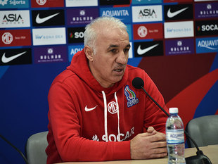 "I congratulate my players for their persistent game"