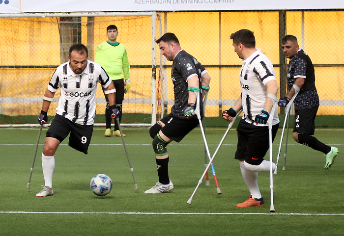 The match between the amputee teams of Qarabag FC and Neftchi FC (photos)