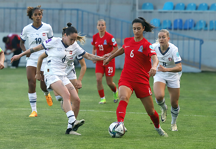 Azərbaycan (Qadınlar) – İsveçrə (Qadınlar) (fotoreportaj)
