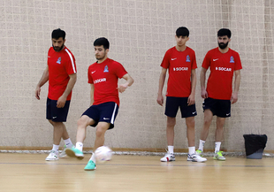 Open training of the national (Futsal) team for media (photos)