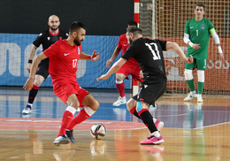 Azerbaijan Futsal team played against Georgia (photos)