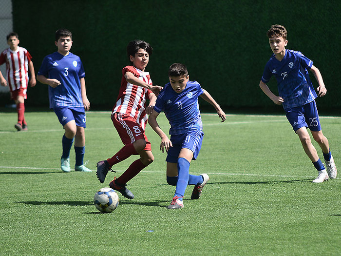 AFFA U-13 League. “Neftchi” SC PU - ROFM (photos)}