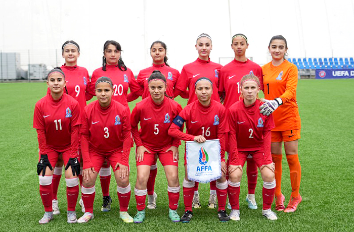 Azerbaijan U-17 Women’s team faced Turkey}
