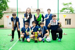 A mini-football tournament was held in Ganja (photos)