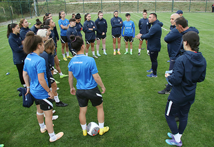 A training session of the Women’s A-team. Turkey, Erzincan (photos)