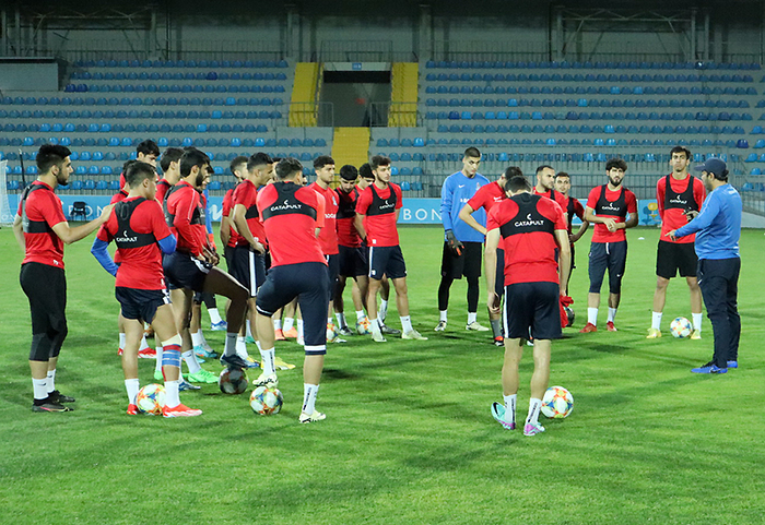 U-21-in Bolqarıstanla oyunöncəsi məşqi (fotoreportaj)