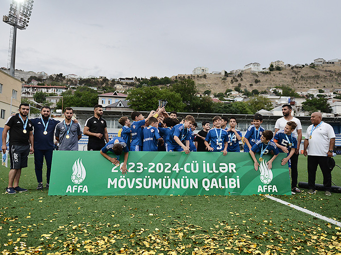 AFFA U-13 Liqasının qalibləri mükafatlandırılıblar (fotoreportaj)