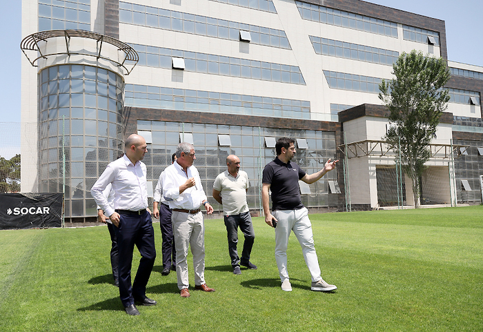 Fernandu Santuş daha bir neçə idman obyektləri ilə tanış olub (fotolar)