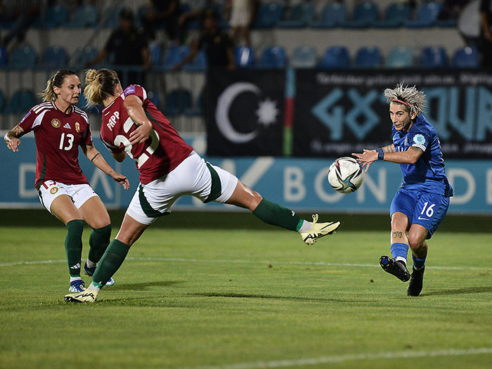 Azərbaycan (Qadınlar) - Macarıstan (Qadınlar) (fotoreportaj)