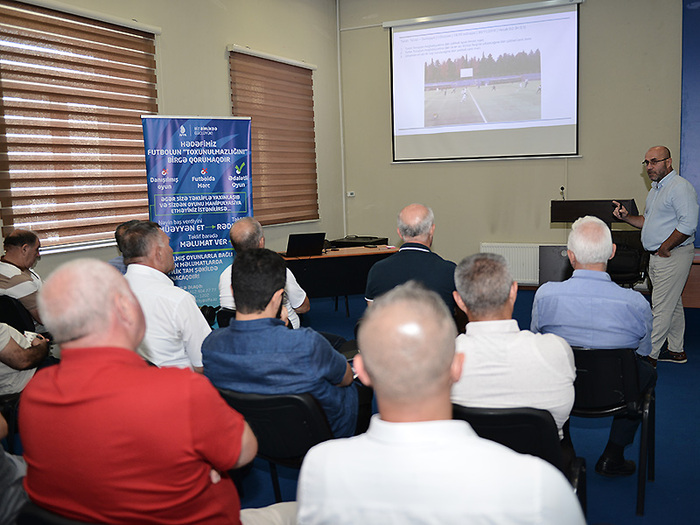 Danışılmış oyunlarla bağlı seminar keçirilib (fotolar)