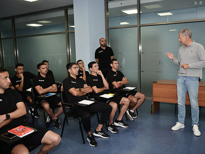 Hakimlərin təlim-məşq toplanışı olub (fotolar)