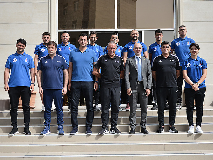 Fitnes məşqçiləri üçün UEFA B kursu başlayıb (fotolar)