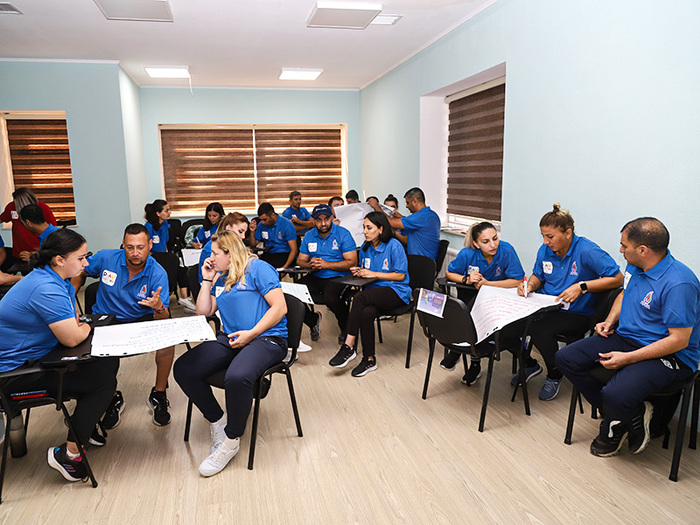 “Playmakers” layihəsi çərçivəsində seminar keçirilib (fotolar)