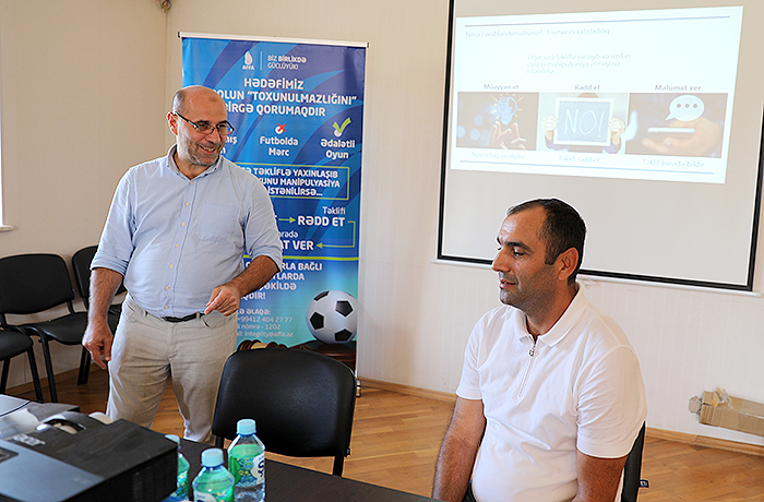 Danışılmış oyunlarla bağlı seminar keçirilib (fotolar)