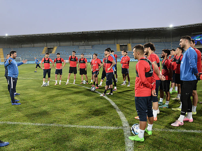 U-21-in Serbiya ilə oyunöncəsi məşqi (fotoreportaj)
