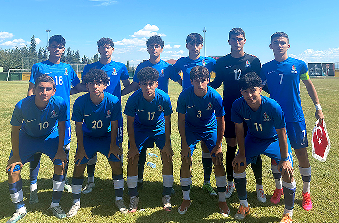 The U-17 team’s match against Turkey ended in a draw