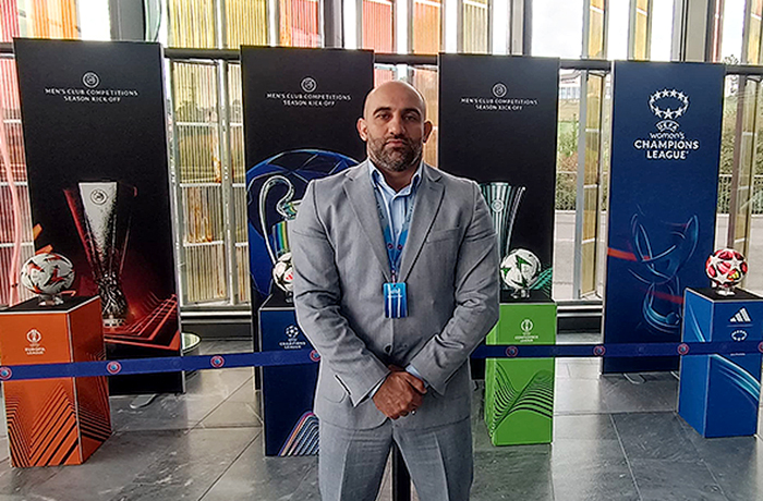A member of AFFA participated in the UEFA conference