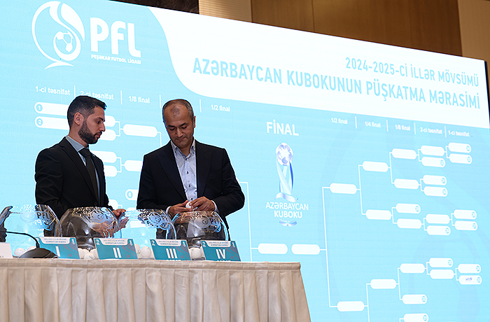 Azərbaycan Kubokunun püşkü atılıb