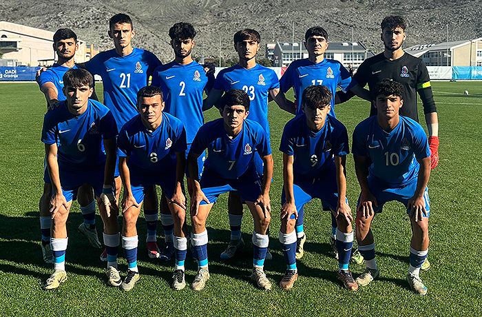 Azerbaijan Under-18 team beat Montenegro