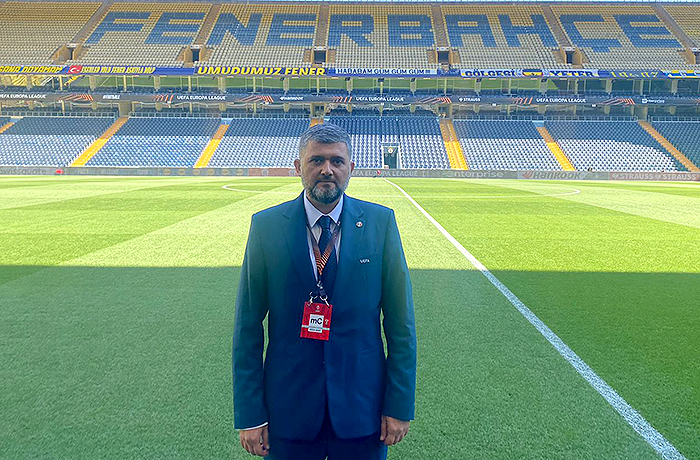 Elçin Məmmədov Avropa Liqasının oyununda