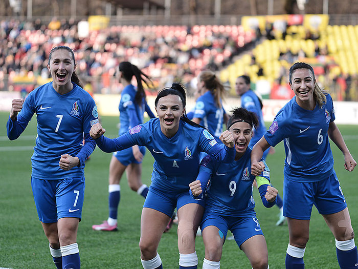Azerbaijan Women’s Team beat Lithuania