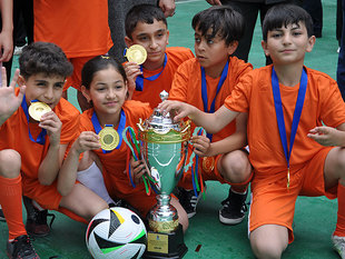 Gəncədə minifutbol turniri keçirilib (fotolar)