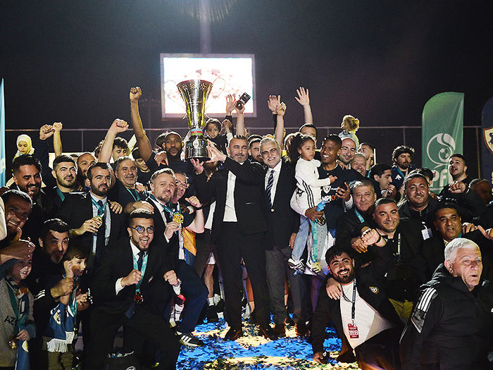 The award ceremony of the Azerbaijan champion (photos)