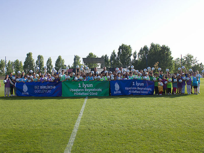 Kütləvi futbol festivalı keçirilib (fotolar)