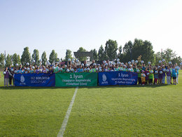 Kütləvi futbol festivalı keçirilib (fotolar)