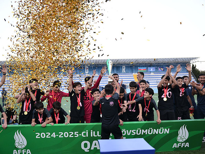 U-13 Liqasının qalibləri mükafatlandırıldı (fotolar)