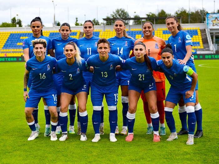 The Women’s A-Team played the first friendly match in Belarus
