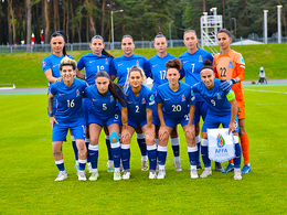 The Women’s team played the second match
