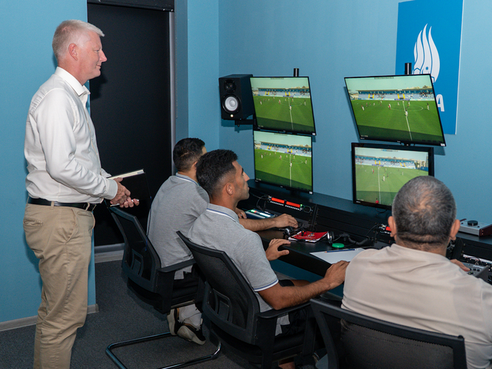 VAR improvement courses for referees (photos)