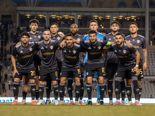 UEFA Champions League: Qarabag vs Shkendija (photos)